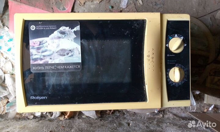 Свч Rolsen на запчасти