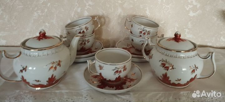 Сервиз чайный СССР Барбарисы Вербилки