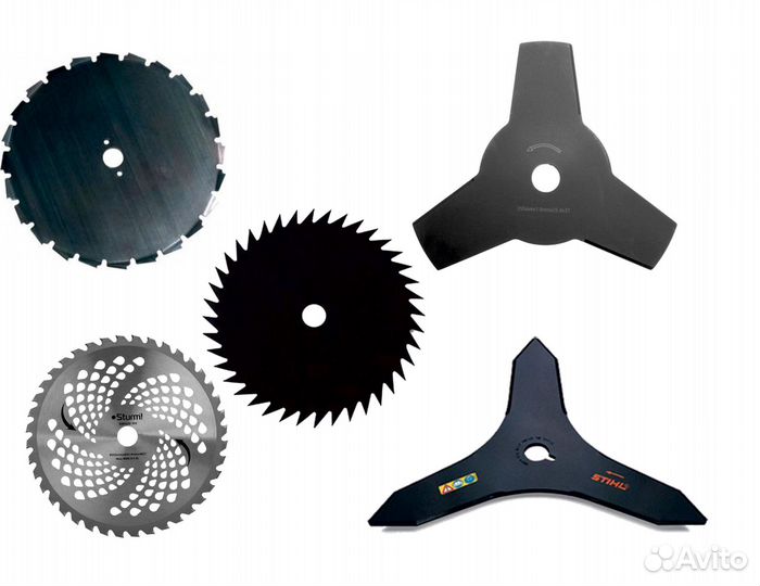 Диск, круг, лезвие для триммера