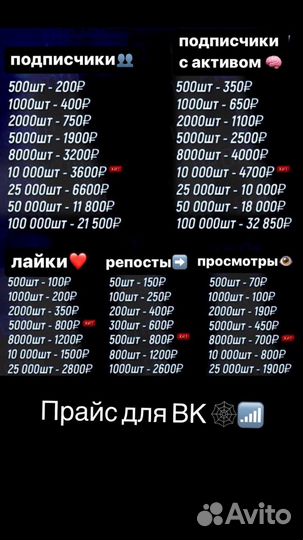 Накрутка лайков, подписчиков, соц сети