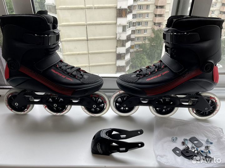 Ролики Powerslide Swell Black 100 3D Adapt