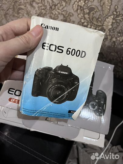 Зеркальный фотоаппарат canon 600d