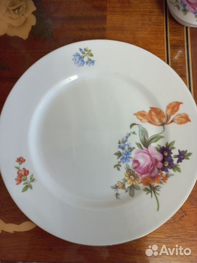 Винтажная чайная четверка ГДР