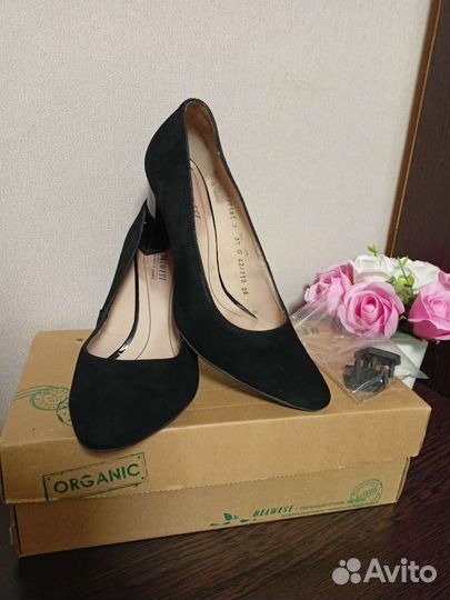 Туфли женские 37 размер замшевые