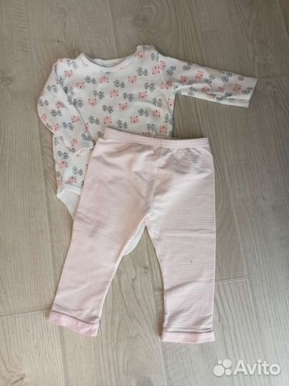 Вещи пакетом на девочку 80 86 размер