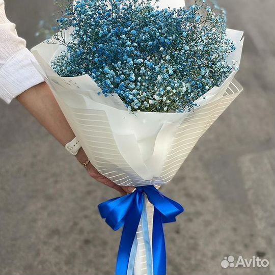 Букеты из гипсофилы