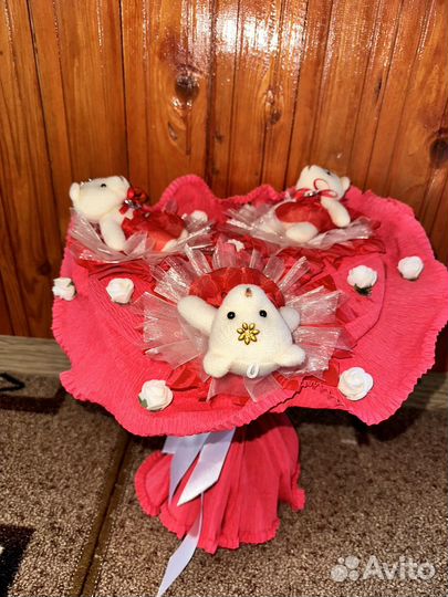 Букет из мишек