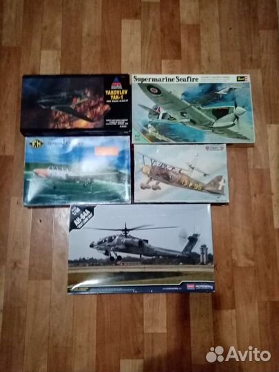 Модель самолета в 32 и 48 масштабе