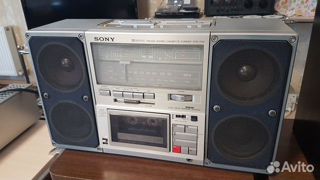 ソニー SONY CFS-F40 SONY CFS-F40 ラジカセ 昭和レトロ オーディオ機器