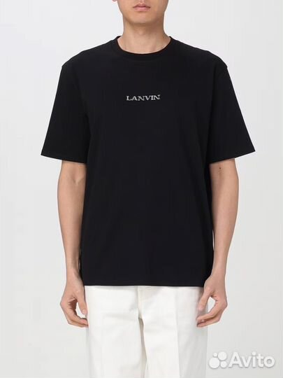 Lanvin футболка с вышивкой Lanvin