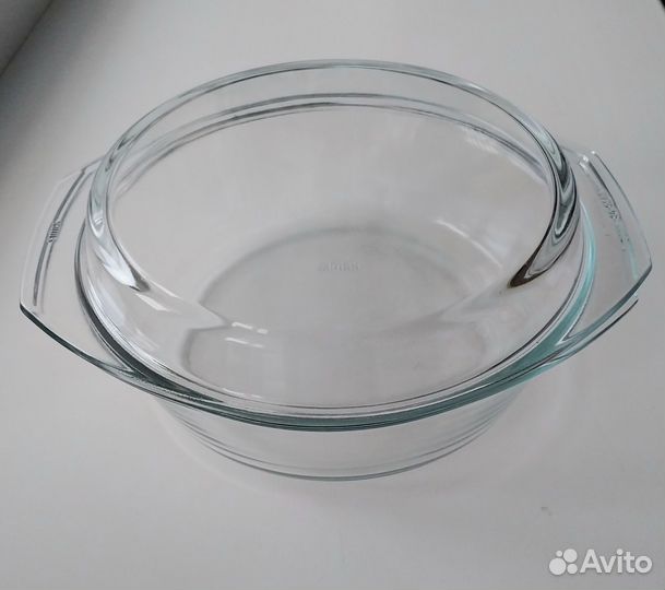 Стеклянная кастрюля simax, чехия
