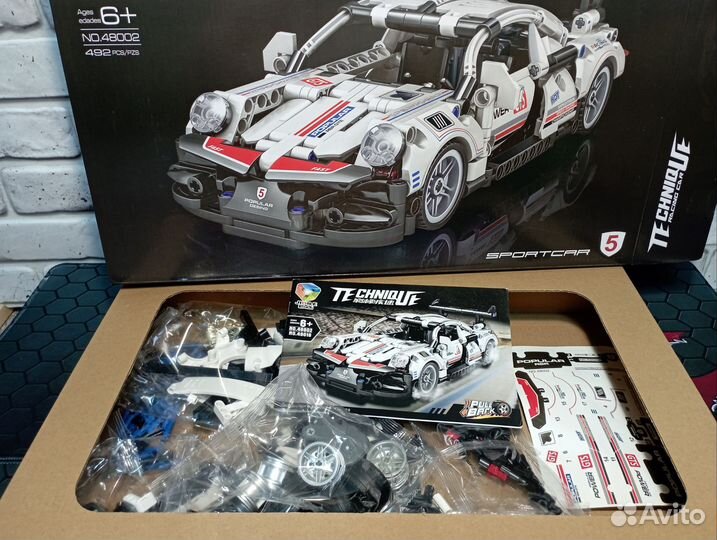 Lego Конструктор porsche 911. Подарок-Игрушки