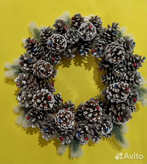 Новогодний рождественский венок