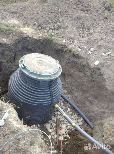 Установка септиков под ключ