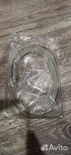 Кабель USB 2.0 Type-A - USB 2.0 Type-B 3 метра