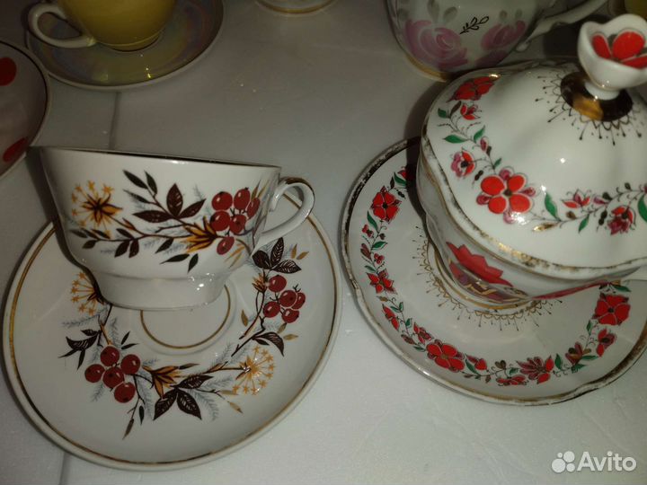 Чайные пары и предметы