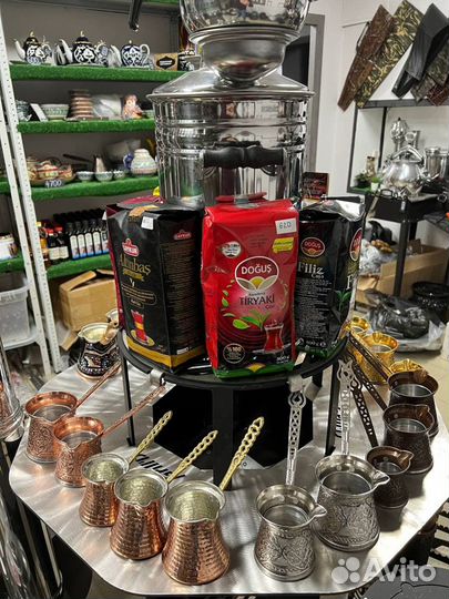 Самовары из Турции на углях оптом