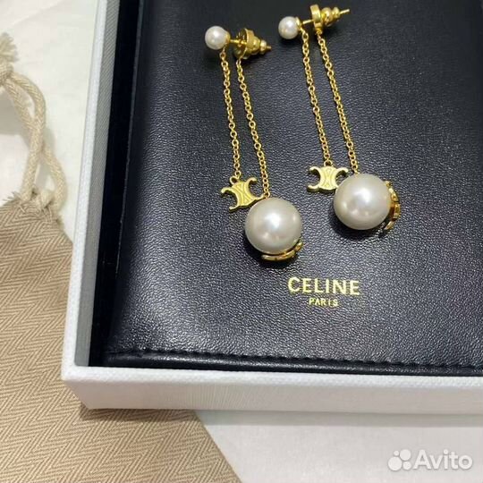 Серьги celine