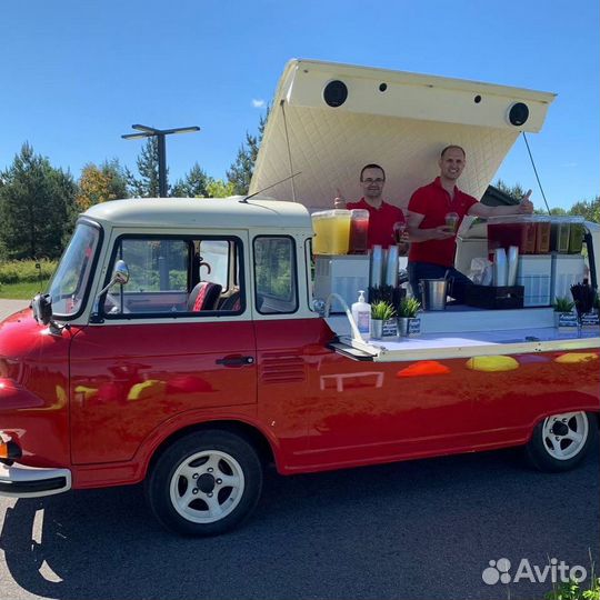 Фудтрак, выездной бар, барная стойка