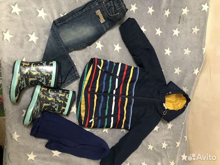 Пакет одежды для мальчика 110 116