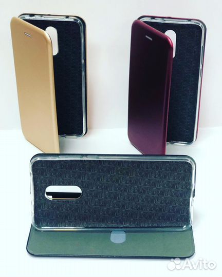 Чехлы-книжки Samsung, Xiaomi, Honor