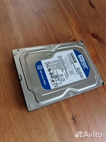 Жесткий диск 3.5" WD Blue 500GB