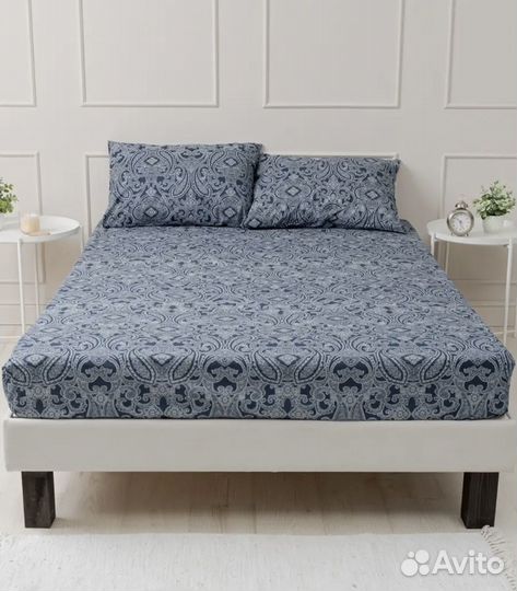 Простыня на резинке 140*200 аналог икеа