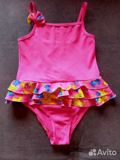 Купальник для девочки 4-6лет