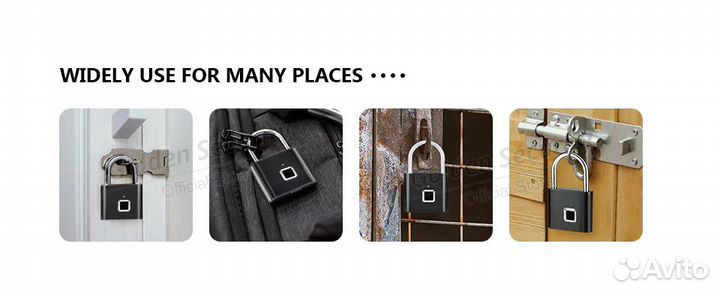 Новый. Умный замок с отпечатком пальца Towode