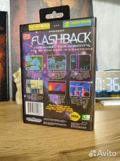 FlashBack Sega genesis