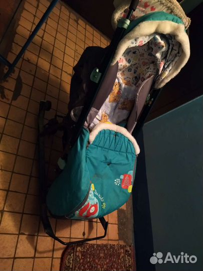 Детские санки коляска бу