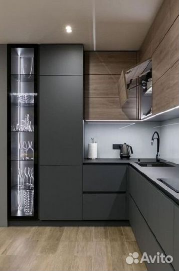 Белый кухонный гарнитур