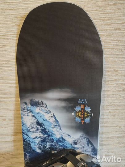 Never Summer west 2019, р. 159, без креплений