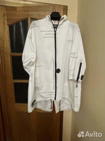 Платье рубашка белое размер 50-52