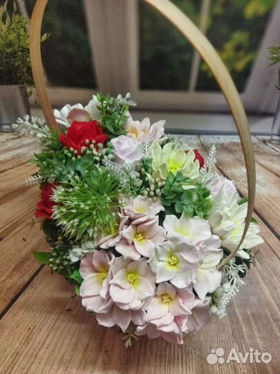 Мыло ручной работы букет