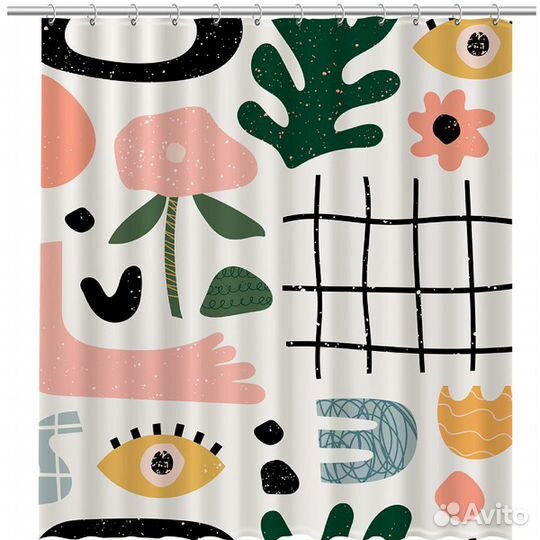 Шторка для ванны Fixsen Design Summer FX-2506 180