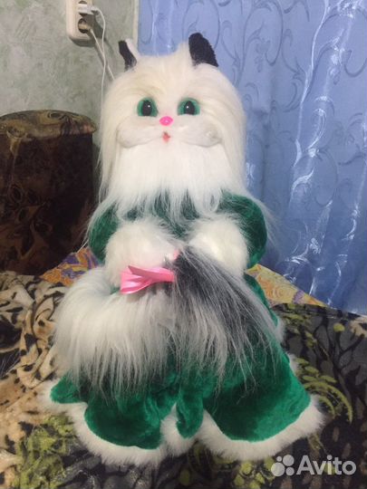 Мягкая игрушка кошка