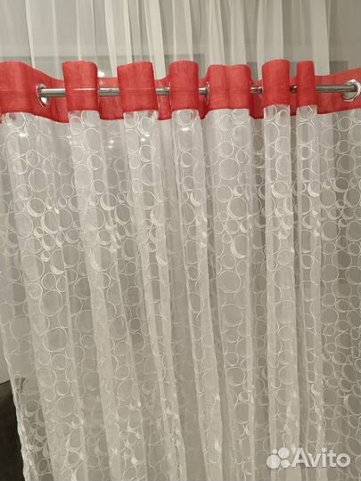 Шторы тюль бу