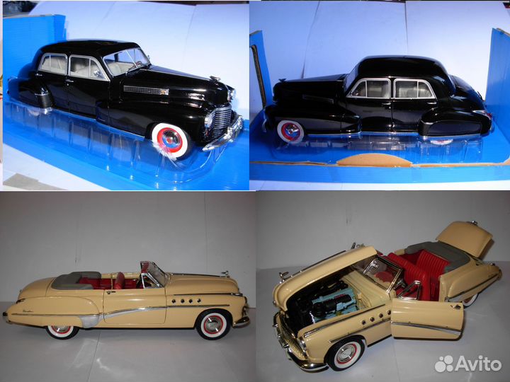1/18 Pontiac Buick Oldsmobile Cadillac GMC металл