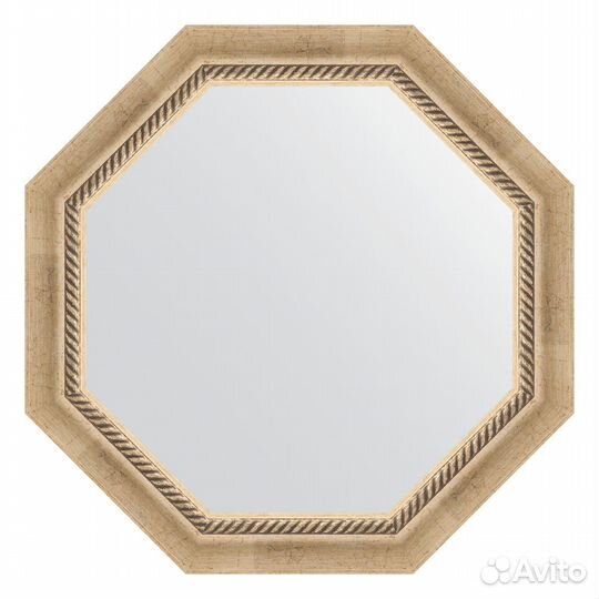 Зеркало Evoform Octagon BY 3755 63x63 состаренное