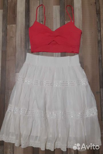 Огромный пакет вещей на девушку