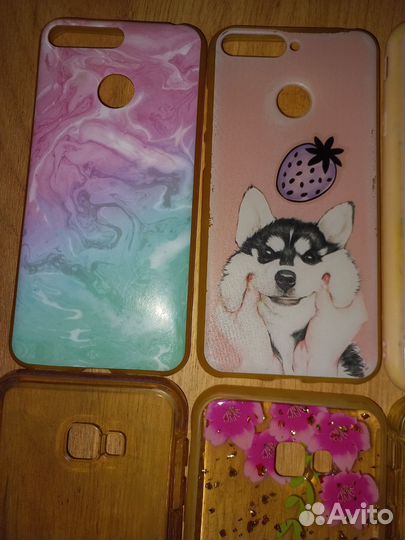 Чехол на samsung J4+ и honor 7A pro