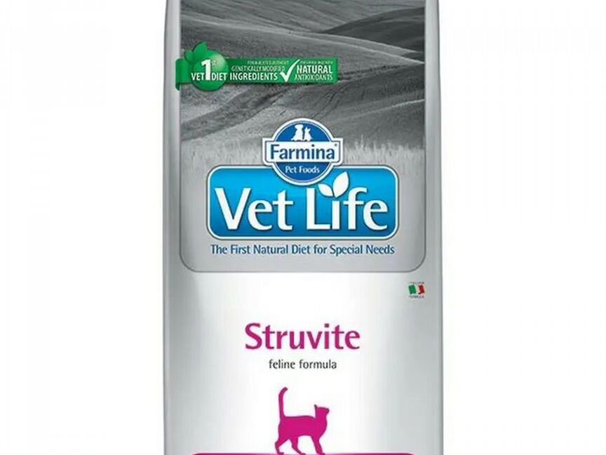 Farmina Vet Life Cat Struvite, 2кг