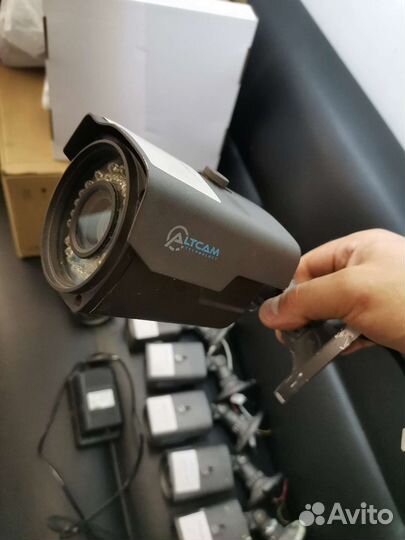 Камера видеонаблюдения уличные 8 штук