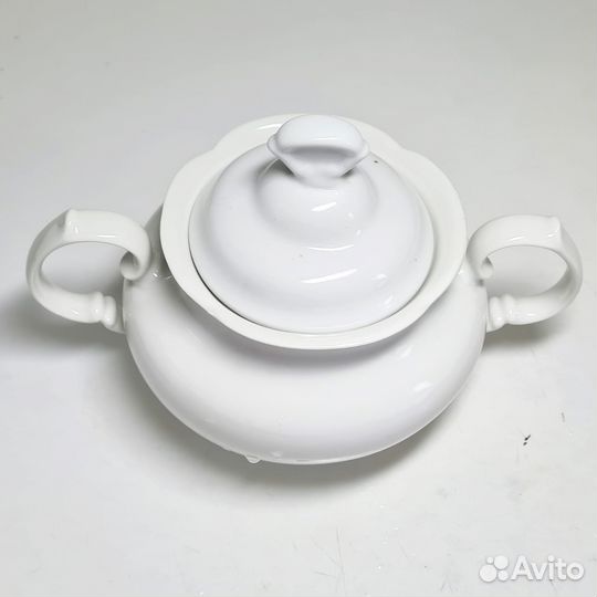 Хайтинский фарфор СССР заварник и сахарница