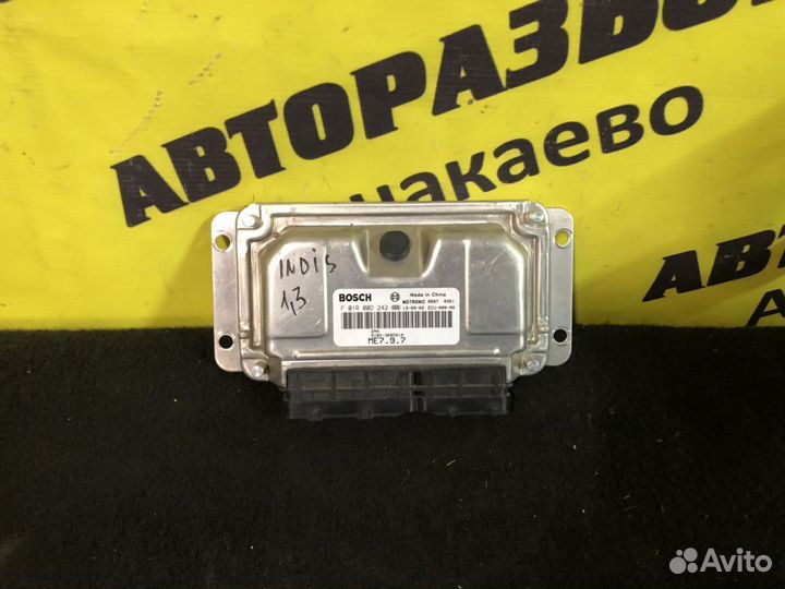 Электронный блок управления двигателем Чери Индис