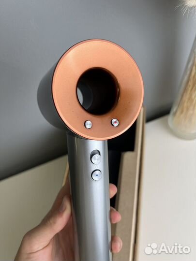 Фен dyson supersonic hd08 никель /медь