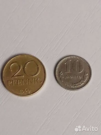 Монеты ссср, гдр, Монголии