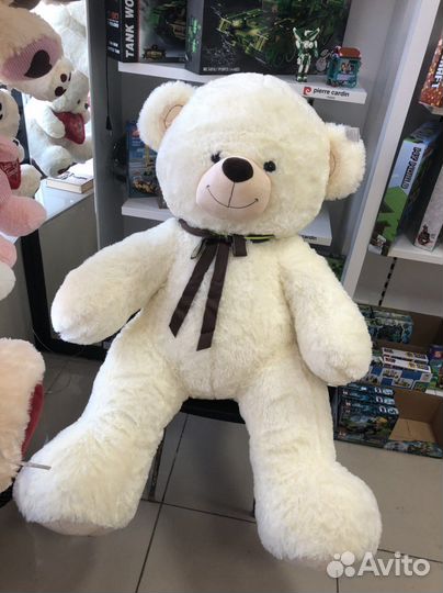 Плюшевый медведь 70 см до 1,5 метров