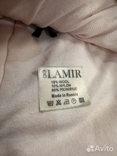 Комплект шапка, снуд для девочки